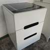 Smart Bedside Table with LED Lighting and Wireless Charging thumb 5