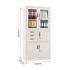 Office Cabinet: Modular 2-door Steel File Cabinet With Safe thumb 2