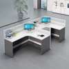 Office Desk; 2 Way Ultramodern Huge Office Workstation thumb 3