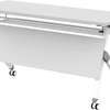 White Compact Foldable Computer Office Desk thumb 6
