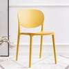 Outdoor Chair; Black Plastic Dining Chair in Marani thumb 5