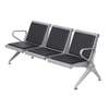3 Seater Black Padded Reception Bench thumb 11