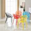Dining Chair: Plastic Stackable Dining Chair In Kendu thumb 2