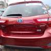 Toyota Vitz hybrid Jewela maroon 2018 thumb 10