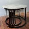 Dining Table;  Distinctive Silhouette Marble Coffee Table thumb 3