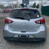 Mazda Demio gray color 2018 model fully loaded silver. thumb 3