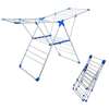 Foldable Clothes Drying Rack with Hanger Rail thumb 3
