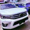 Toyota Hilux double cabin white 2017 diesel 4wd thumb 2
