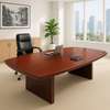 Office Table: 2.4m Mahogany Executive Office Table thumb 0
