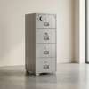 4 Drawer Steel Diplomat Storage Office Cabinet thumb 0