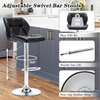 Bar stool: Black Adjustable Swivel Barstool thumb 2