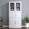 Office Cabinet: 2 Door White Office Cabinet In Riosiri thumb 3