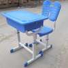 Adjustable Plastic Kids Desk and Chair Set thumb 3