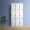 9 Locker Metallic Storage Cabinet thumb 2