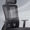 Office Chair: Black Fabric Back Office Chair thumb 4