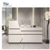 Reception Desks:Rectangular Wood Reception Desk In Etago thumb 2