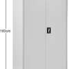 Ajax Lockable 2-Door Steel Filing Cabinet thumb 0