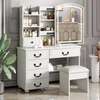 Dresser : White Dressing Table With Mirror In Nyangusu thumb 4
