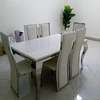 Dining Tables : 6 Seater Marble Top Dining Table thumb 3