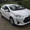 Toyota Aqua white color fully loaded 2017 thumb 8