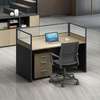 Modern 1 -Way Office Workstation thumb 4