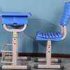 Kids furniture: Blue Adjustable Kids Desk & Chair Combo thumb 1