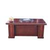 Office Table: 1400mm Mahogany Executive Office Table thumb 2