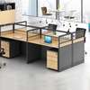 Office Workstation;4-Person Modern Office Workstation thumb 0