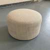 Home Chair : Round Leather Home  Bedroom Chair In Keumbu thumb 1