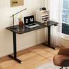 Standing Desk : Black Standing Office Desk In In Keumbu thumb 2