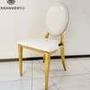 OFFICE CHAIR: Gold Like Simple Office Chair thumb 3