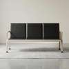Leather Reception 3-Link Office Bench thumb 4