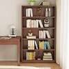 Wooden 5 Tier Rectangular Bookshelf thumb 6