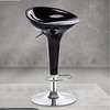 Barstool; Adjustable swivel barstool (Black) thumb 2