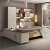 Executive Desks : 180cm CEO L-shaped Executive Office Desk thumb 2