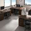 Office Desks: Executive Office Desk In Sepia thumb 4