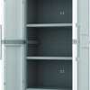 Keter White & Gray Storage Cabinet thumb 1