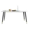 Dining tables & chair: Modern dining table with padded seats thumb 1