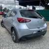 Mazda Demio gray color 2018 model fully loaded silver. thumb 1