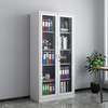 Cabinets : 2 Full Glass Door Storage Cabinet thumb 1
