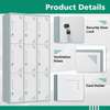 Storage Cabinets: 9-Locker Steel Office Cabinet thumb 2