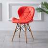Dining Chair; Elegant Eames Leather Dining Chair thumb 1