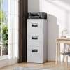 Compact 3-Drawer Filing Cabinet thumb 0