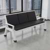 Leather Reception 3-Link Office Bench thumb 7