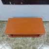 Coffee Table: Hollyhock Wood Table, Sleek Mahogany Finish thumb 0