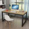 Durable Wood Metal Frame Office Computer Working Desk thumb 1