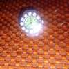Silver Ring Watch with Rhinestones and Green Dial thumb 1
