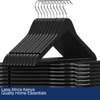 LASA 20 X Wooden Coat Hangers With Non-slip Notches thumb 0