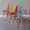 Dining Chair : Plastic White Dining Chair In Kemera thumb 1