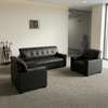 5-Seater Leather Office Sofa Set thumb 0